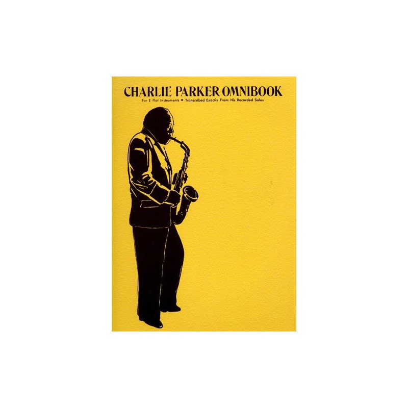 partition charlie parker omnibook saxophone alto