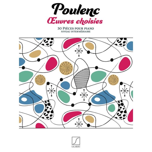 partition poulenc oeuvres choises pour piano