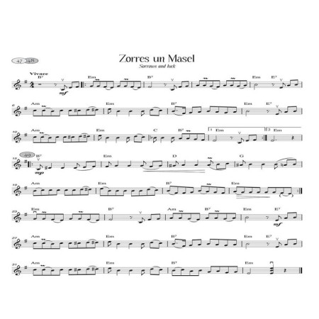 partition violon all time klezmers de haske