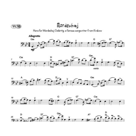 partition all time klezmers pour violoncelle de haske