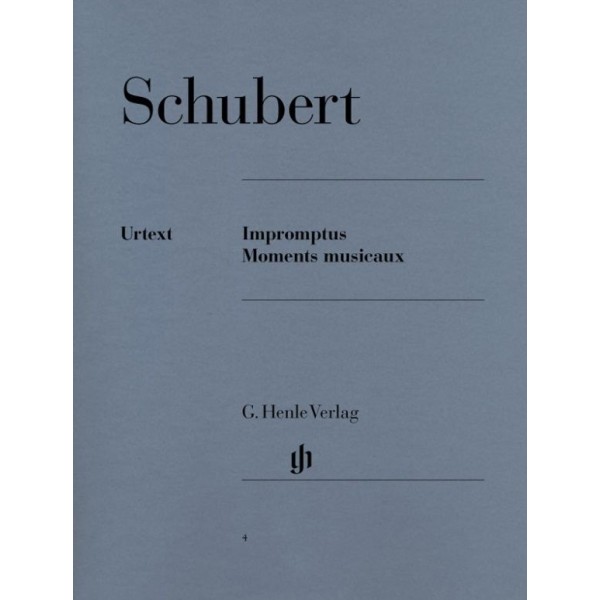 partition schubert impromptues et moments musicaux