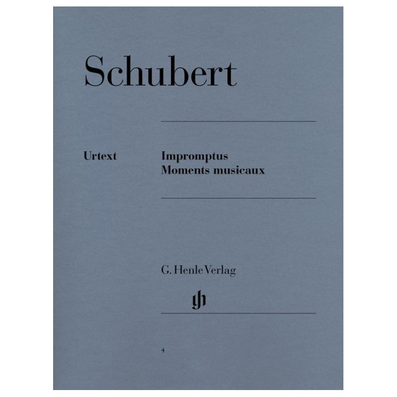 partition schubert impromptues et moments musicaux