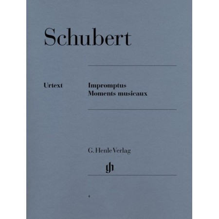 partition schubert impromptues et moments musicaux