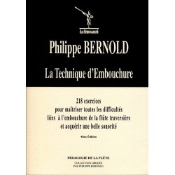 Philipe Bernold La technique d'embouchure