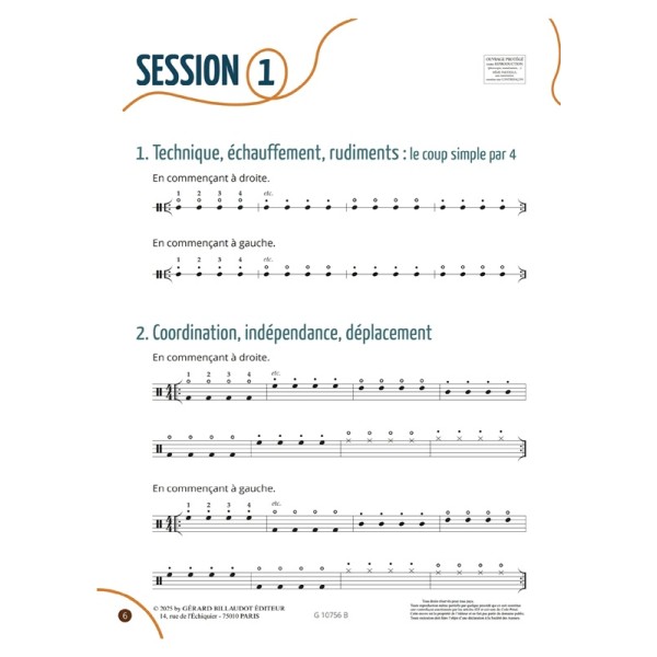 partition devenir batteur volume 1 extrait