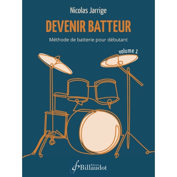 partition devenir batteur volume 1 couverture