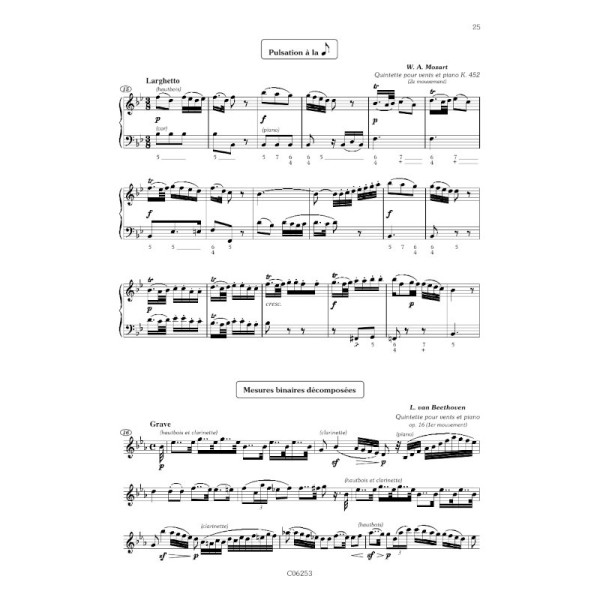 le rythme au fil des oeuvres volume 5