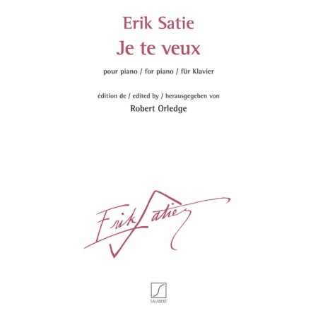 partition piano je te veux