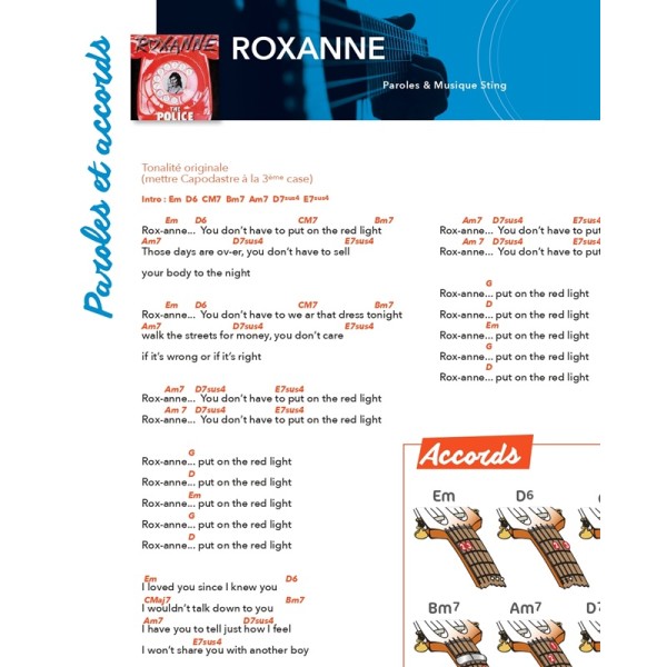 partition coup de pouce songbook guitare volume 1