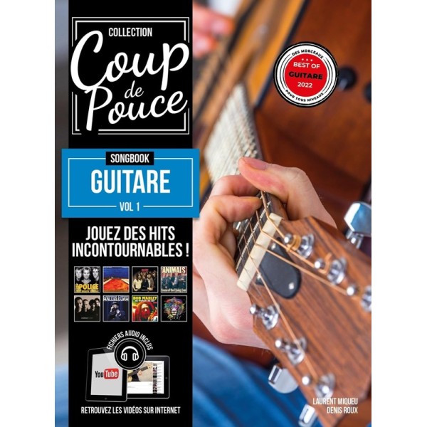 partition coup de pouce songbook guitare volume 1 avignon