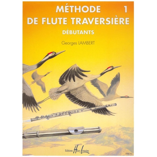 methode lambert pour flute traversiere couverture