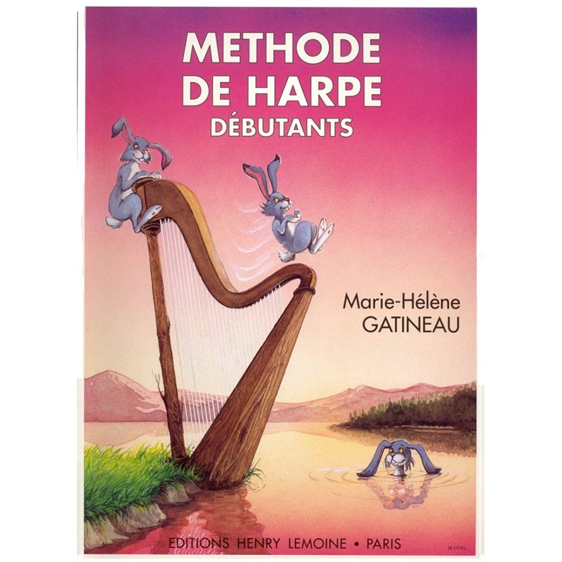 methode gatineau pour harpe couverture