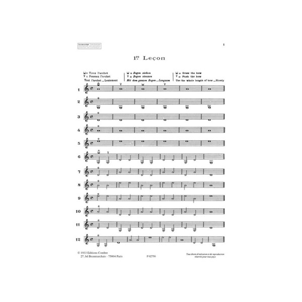 methode massau pour violon volume 1 extrait