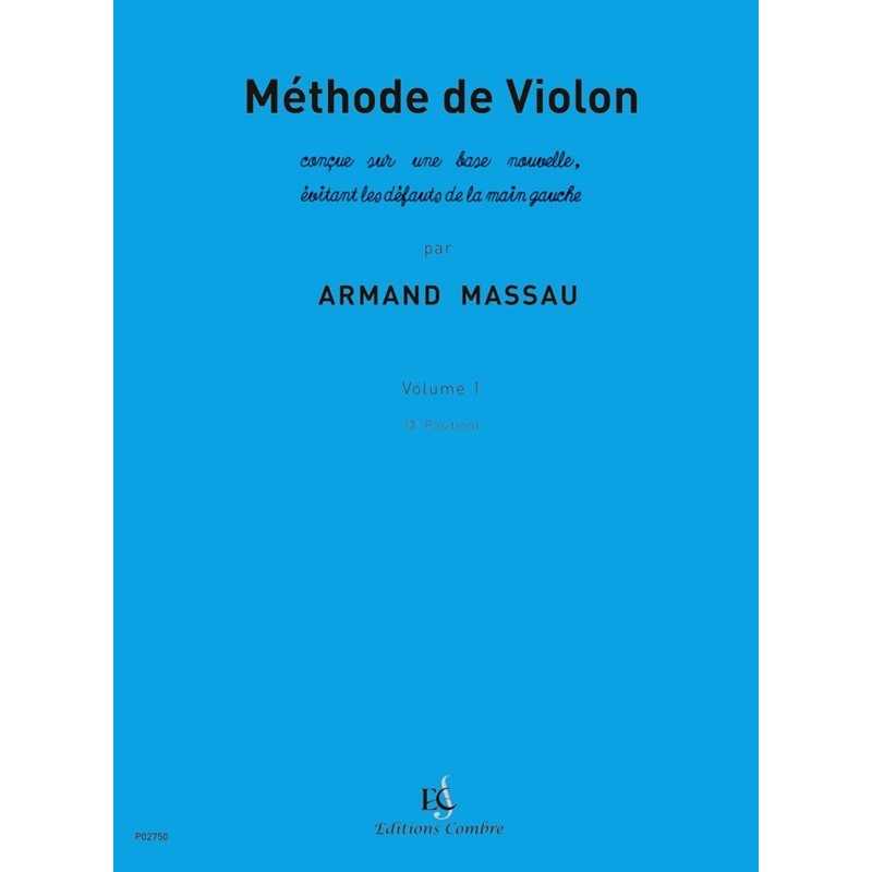 methode massau pour violon volume 1