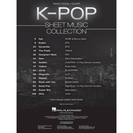 partition kpop sheet music collection