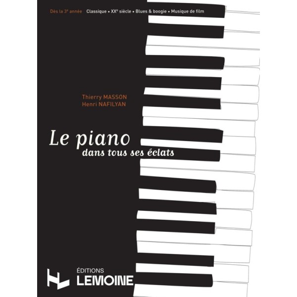 partition le piano dans tous ses eclats