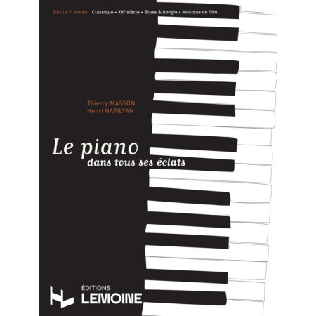 partition le piano dans tous ses eclats