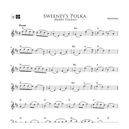partition irish melodies for soprano recorder extrait
