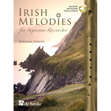partition irish melodies for soprano recorder couverture