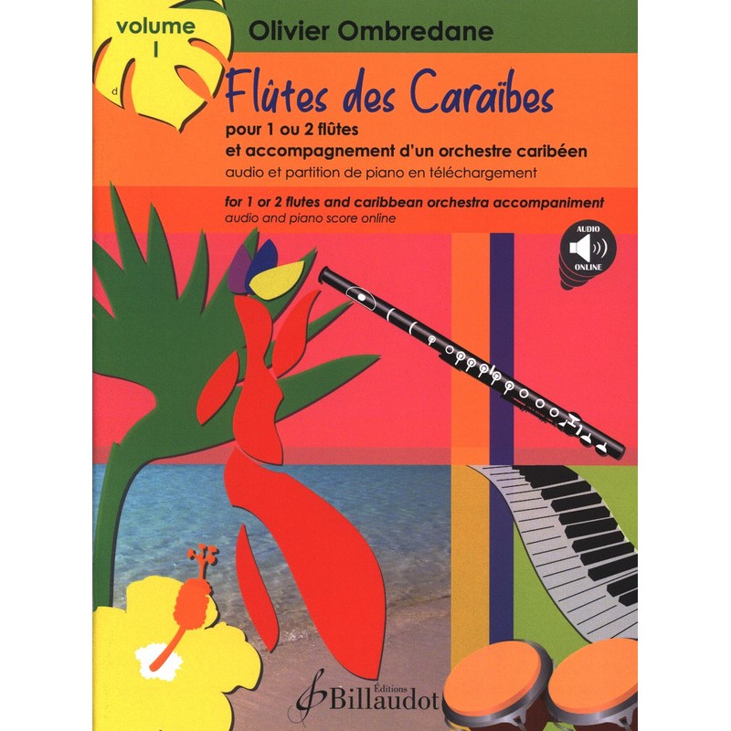 partition flutes des caraibes volume 1 couverture
