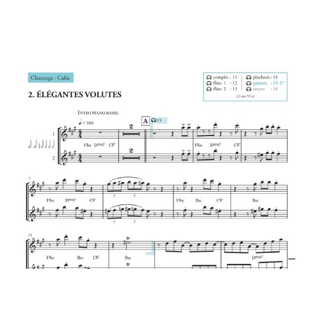 partition flutes des caraibes volume 2 extrait