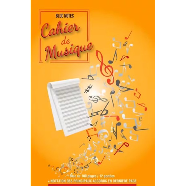 bloc de papier à musique avignon