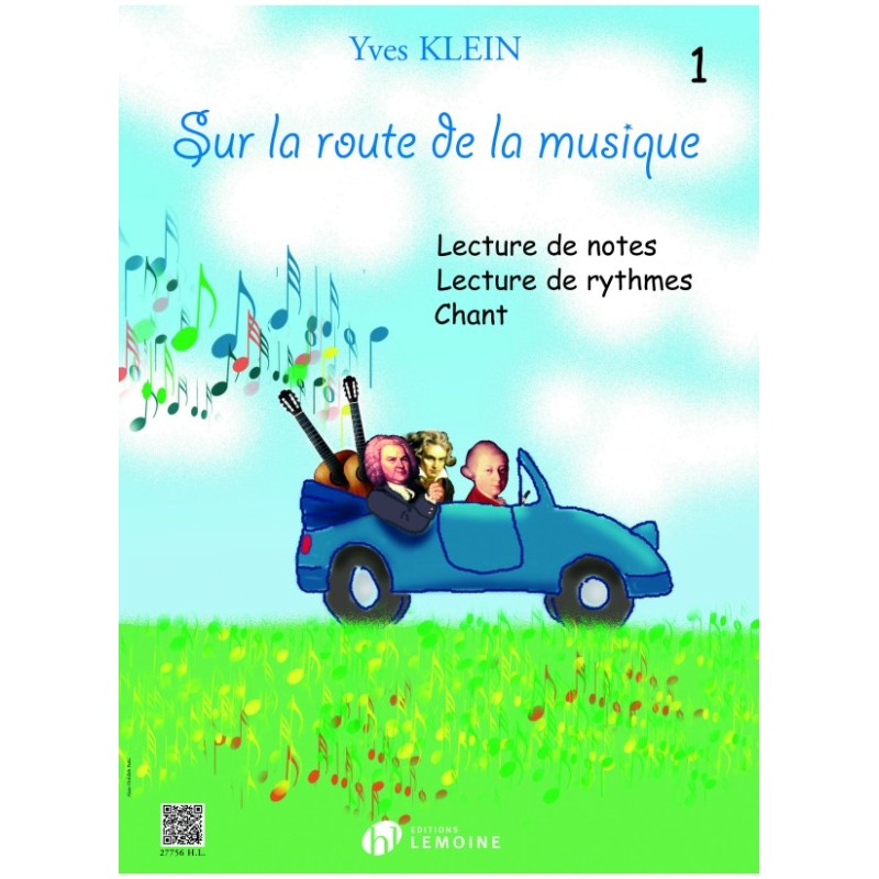 partition sur la route de la musique volume 1 couverture