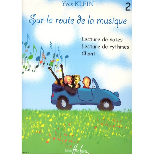 partition sur la route de la musique volume 2 couverture