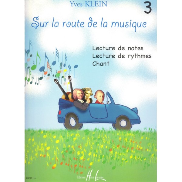 partition sur la route de la musique volume 3 couverutre