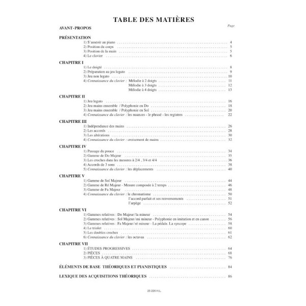 methode de piano debutants herve pouillard extrait
