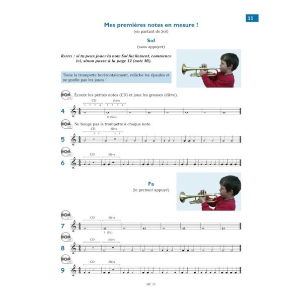 methode je debute la trompette extrait