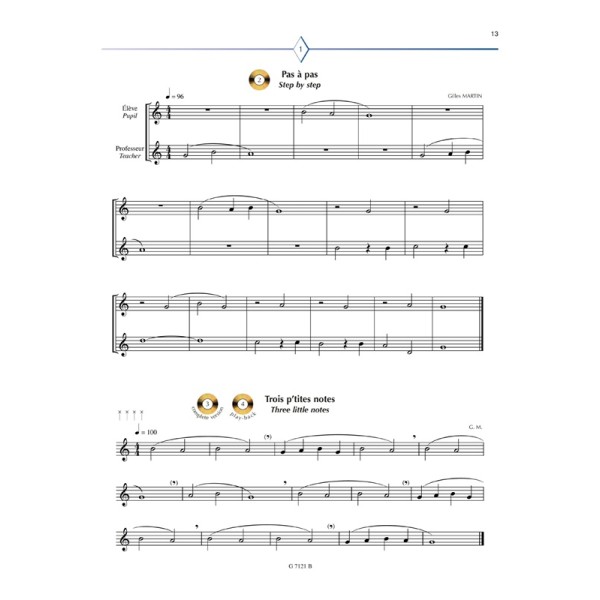 partition saxo tempo volume 1 extrait