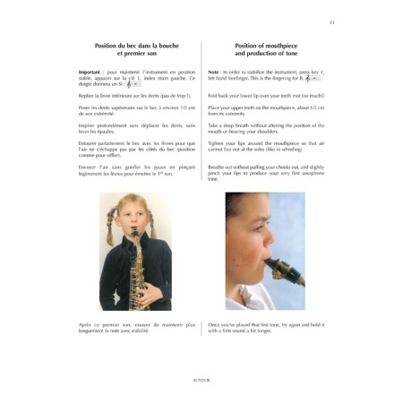 partition saxo tempo volume 1 extrait