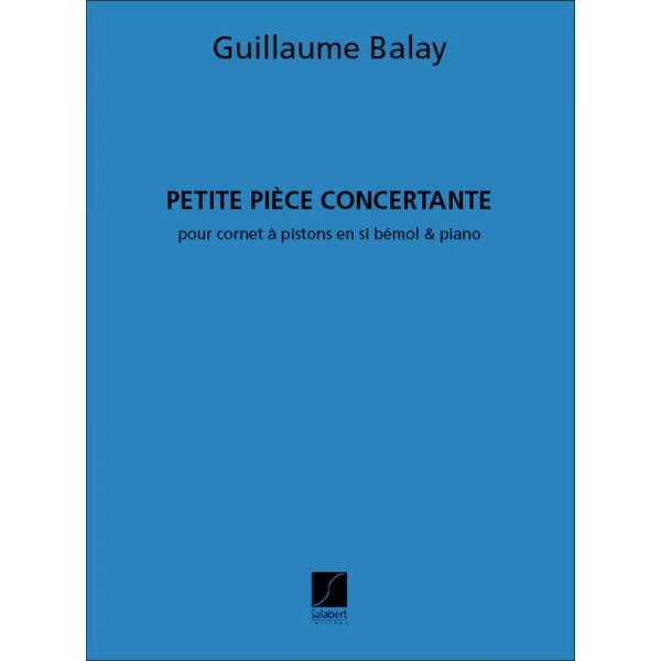 partition petite piece concertante de balay couverture