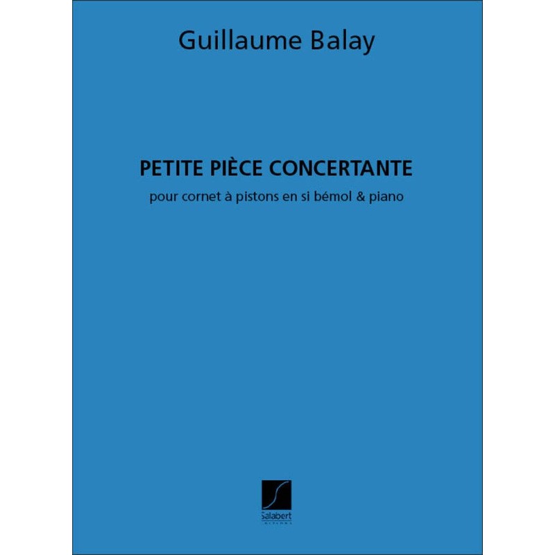 partition petite piece concertante de balay couverture