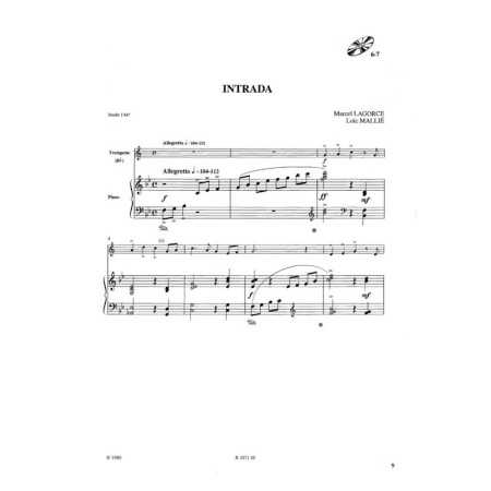 partition trumpet star 1 avec piano