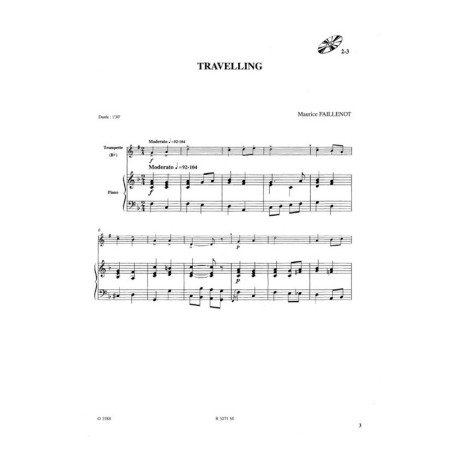 partition trumpet star 1 avec piano