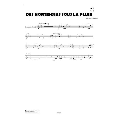 partition trumpet star 2 extrait