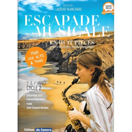 partition escapade musicale saxophone avignon