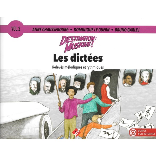 destination musique volume 2 dictees couverture