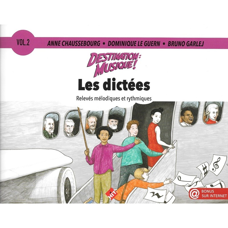 destination musique volume 2 dictees couverture