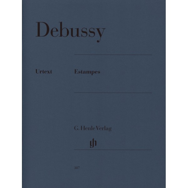 partition debussy estampes couverture