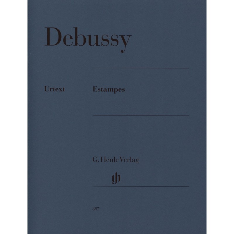 partition debussy estampes couverture