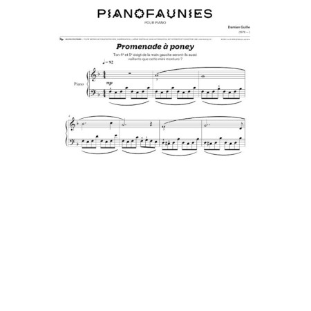 partition pianofaunies extrait