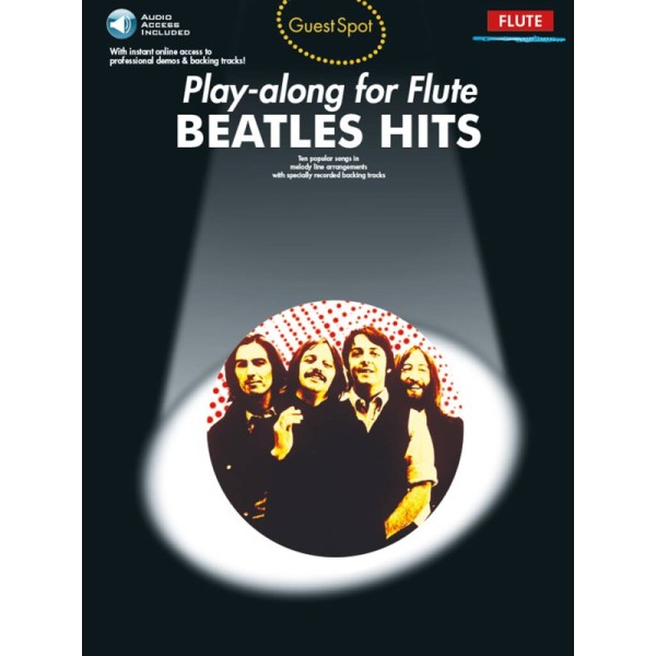 partition des beatles pour flute traversiere couverture