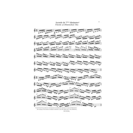 gammes pour clarinette de didier extrait