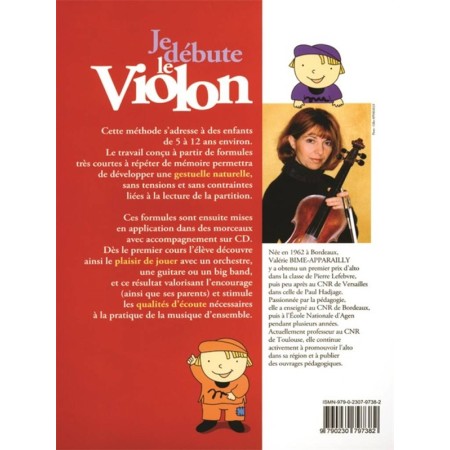 je debute le violon partition extrait