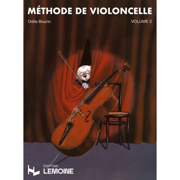 methode de violoncelle volume 2 odile bourin couverture