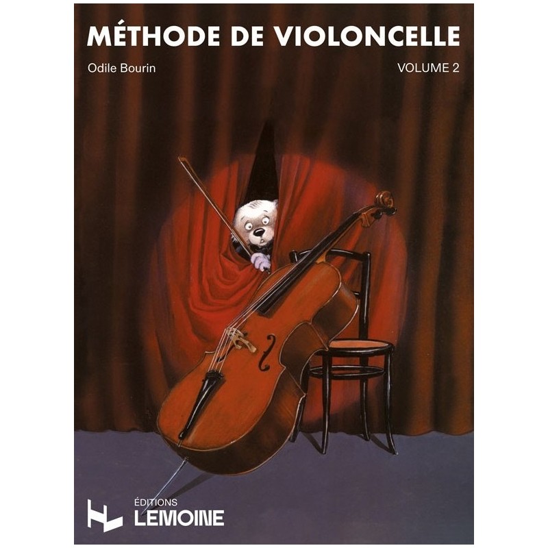 methode de violoncelle volume 2 odile bourin couverture