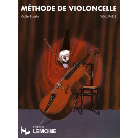 methode de violoncelle volume 2 odile bourin couverture